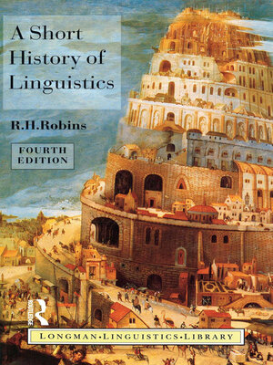 cover image of A Short History of Linguistics